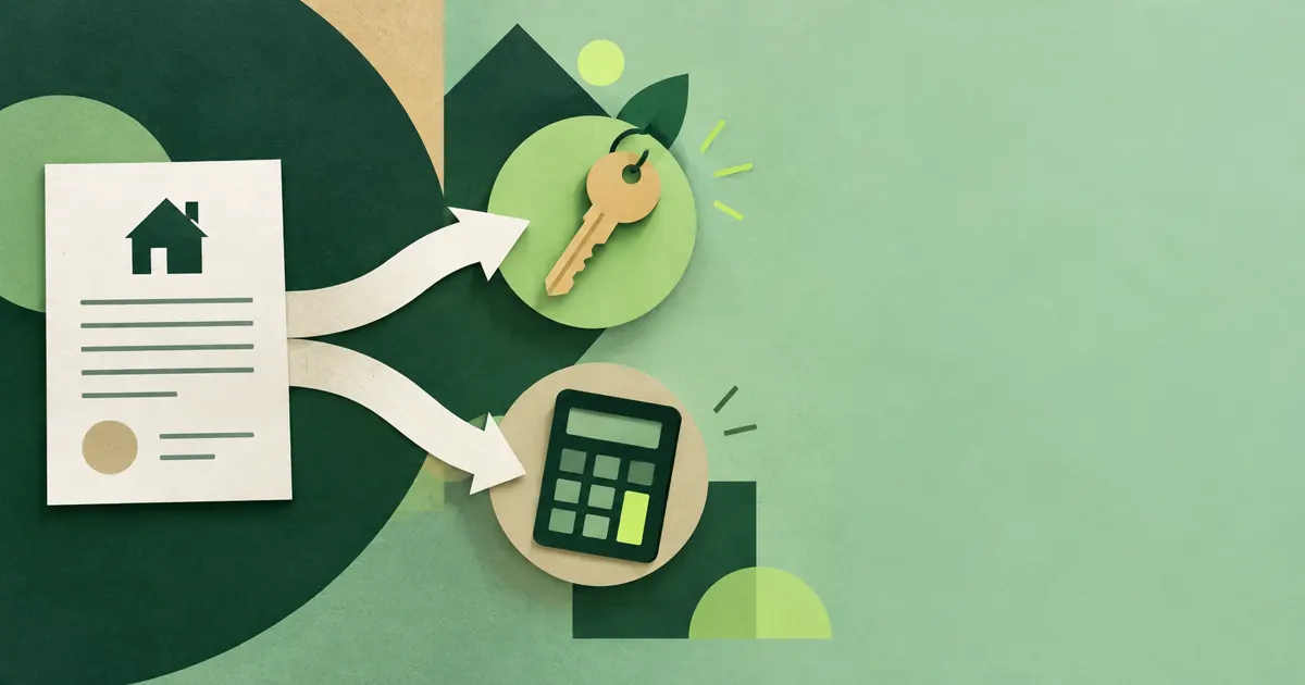Illustration éditoriale de deux parcours de financement comparés.